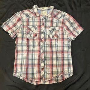 American Eagle Button Down Tee. Vintage Fit. Size XL.